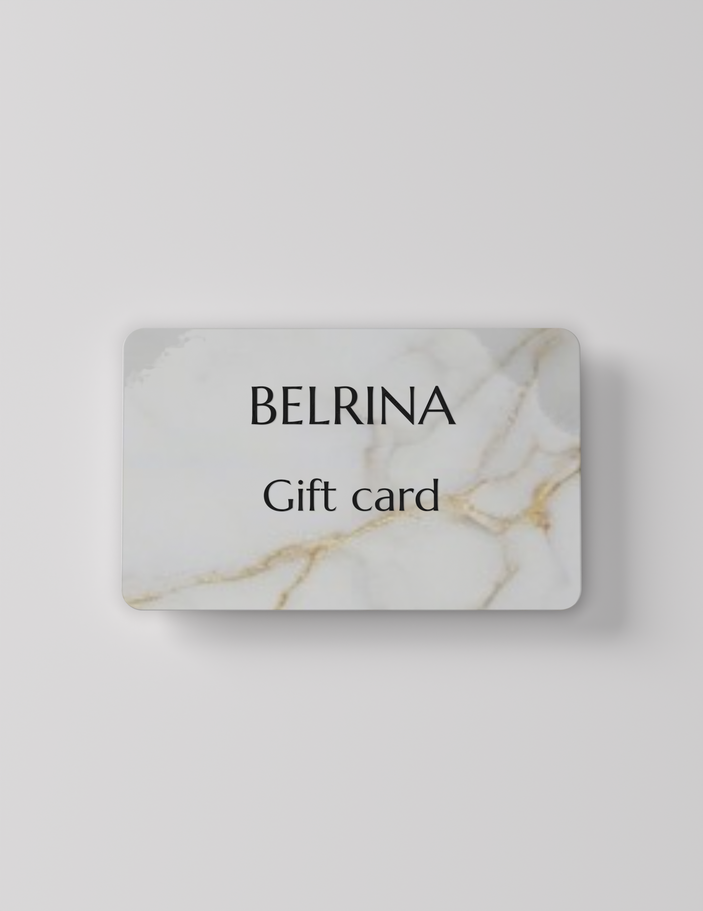 Presentkort Belrina