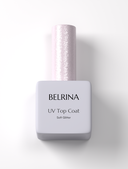 Uv-topplack Med Mjukt Glitter